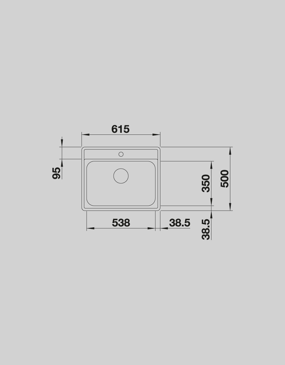 BLANCO LEMIS 6 - IF PASLANMAZ ÇELİK EVİYE - Paslanmaz Çelik