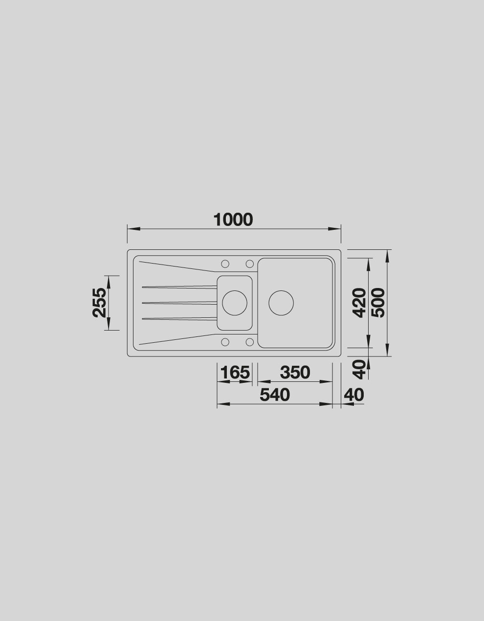 BLANCO SONA 6 S SILGRANIT™ EVİYE - Antrasit — Blanco | Alfa Losa