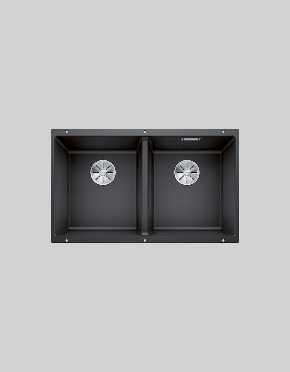 BLANCO SUBLINE 350/350-U SILGRANIT™ EVİYE - Siyah — Blanco | Alfa Losa