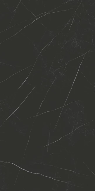 Kale Seramik-KALESİNTERFLEX Pietra Nero Mat Kalesinterflex Porselen Plaka 162x323