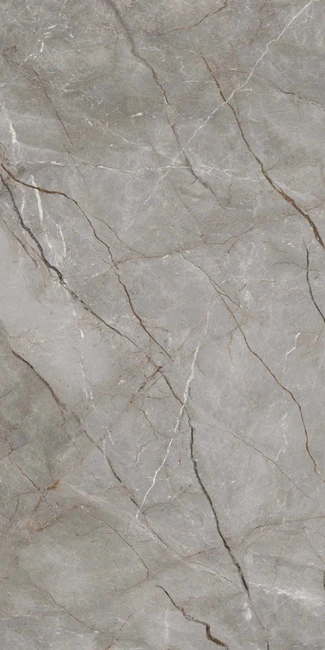 Kale Seramik-KALESİNTERFLEX Silver Roots Mat Porselen Plaka 162x323