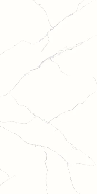 Kale Seramik-T-ONE Marble Statuario Parlak Kalesinterflex Porselen Plaka 162X323