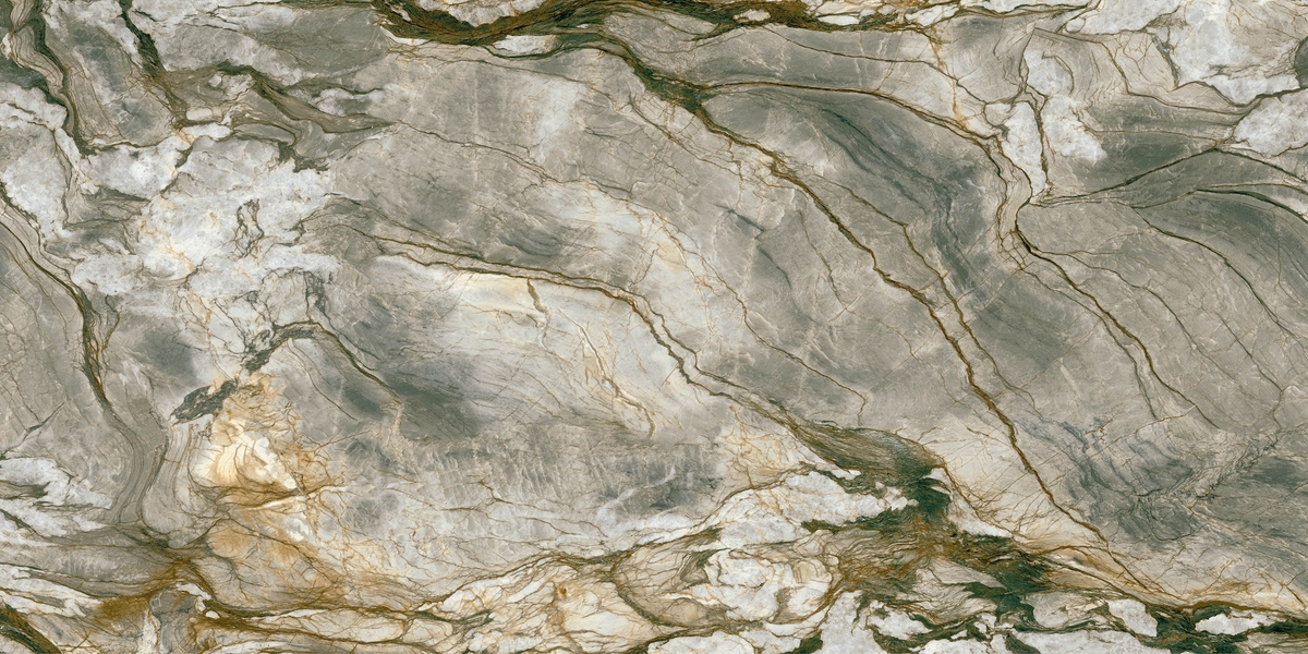 Ng Stone Kütahya Seramik 120x240 FUSION KRİSTAL REKTİFİYE PARLAK NANO