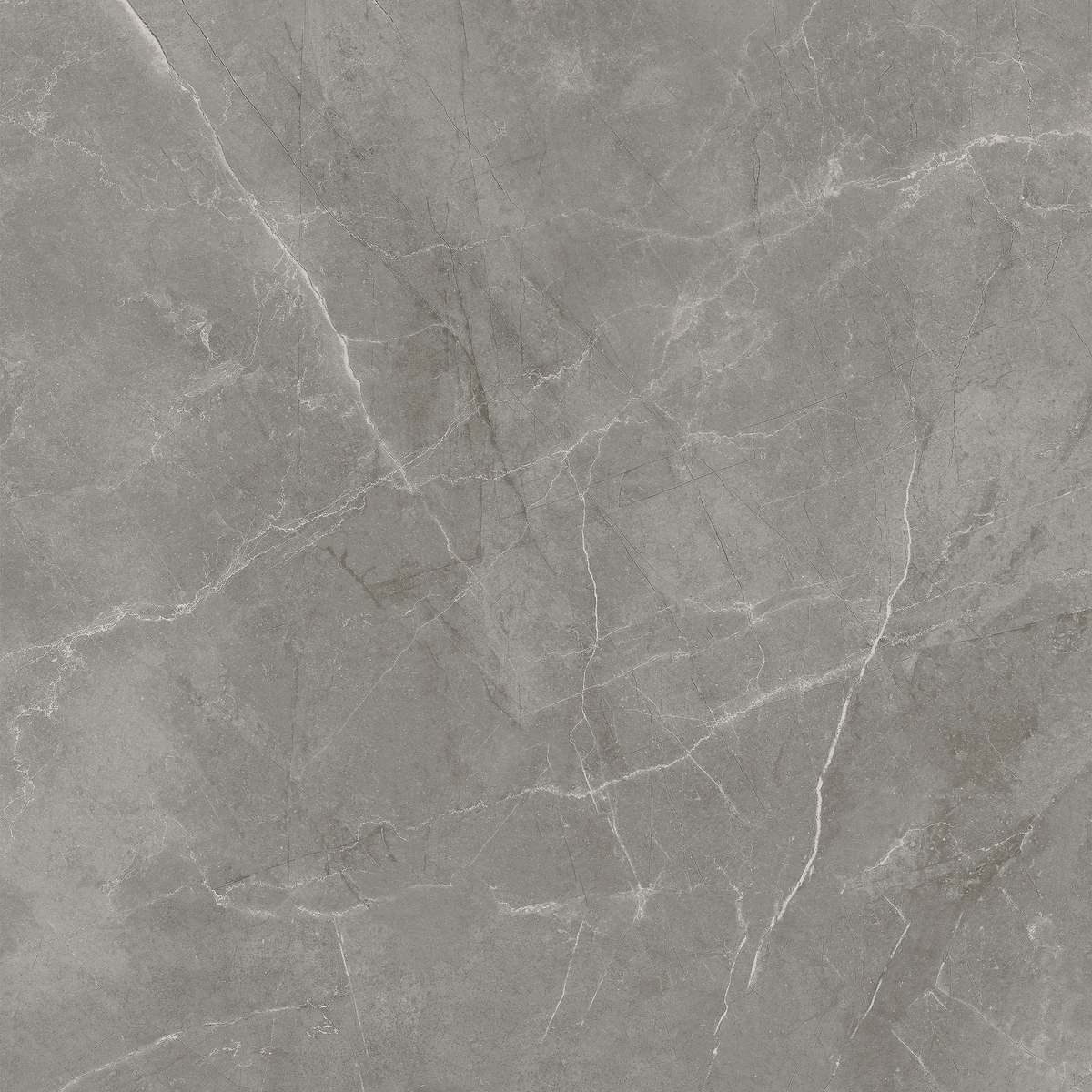 Ng Stone Kütahya Seramik 60x60 ROYAL PULPIS GRİ REKTİFİYE PARLAK NANO